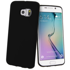 Силиконов гръб ТПУ МАТ за Samsung Galaxy S6 G920 черен